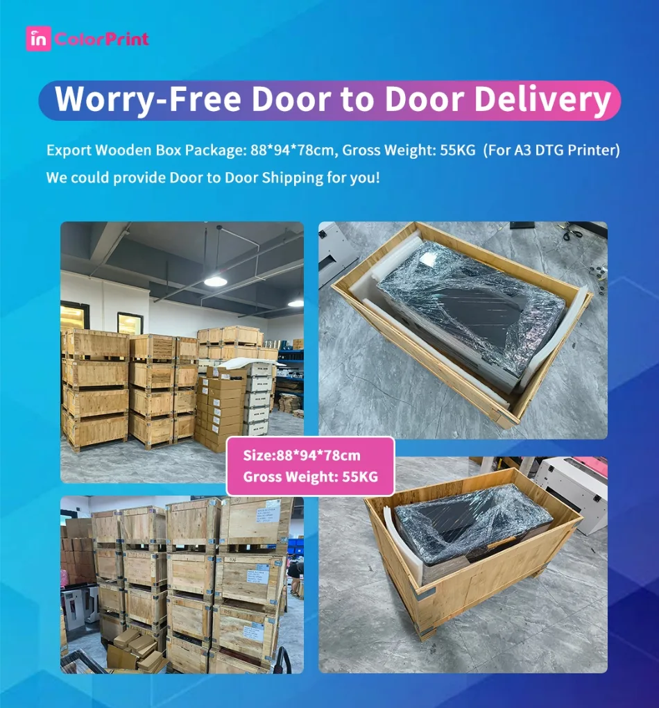 Door to Door Delivery of DTG Printer